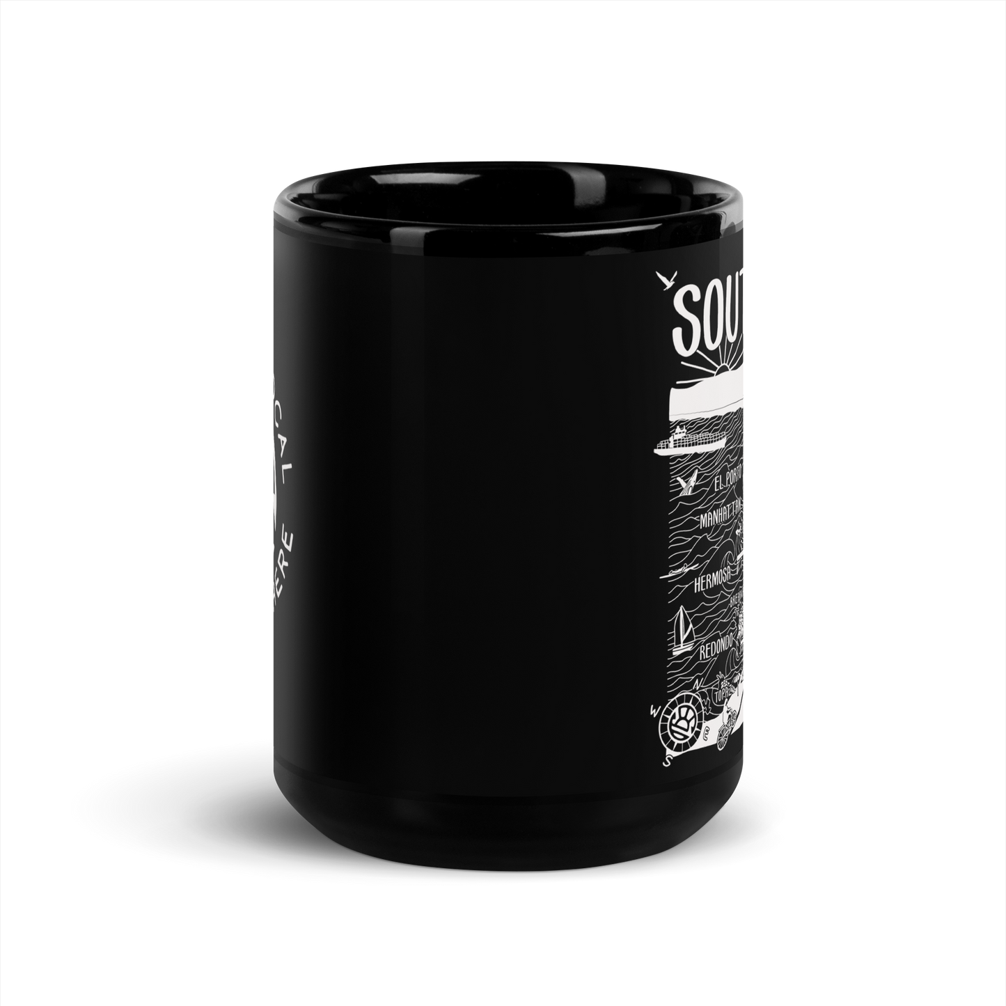 SOUTH BAY Map Mug