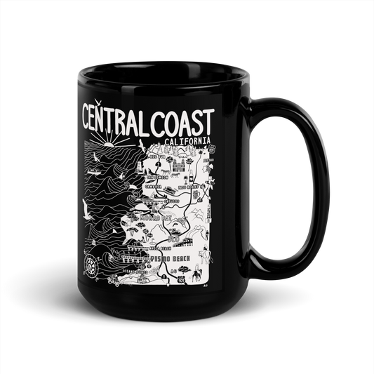 CENTRAL CALIFORNIA Map Mug