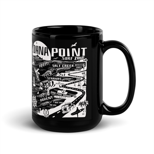 DANA POINT Map Mug