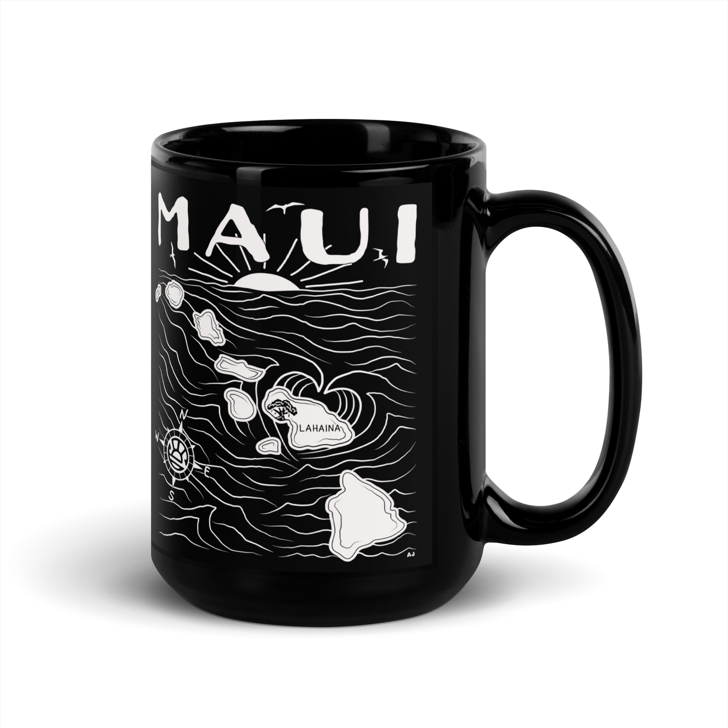 MAUI FUNDRAISER Map Mug
