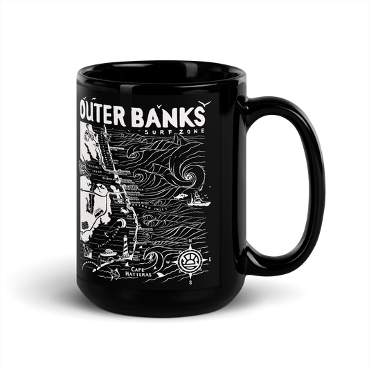 OUTER BANKS Map Mug