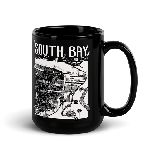 SOUTH BAY Map Mug