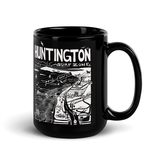 HUNTINGTON Map Mug