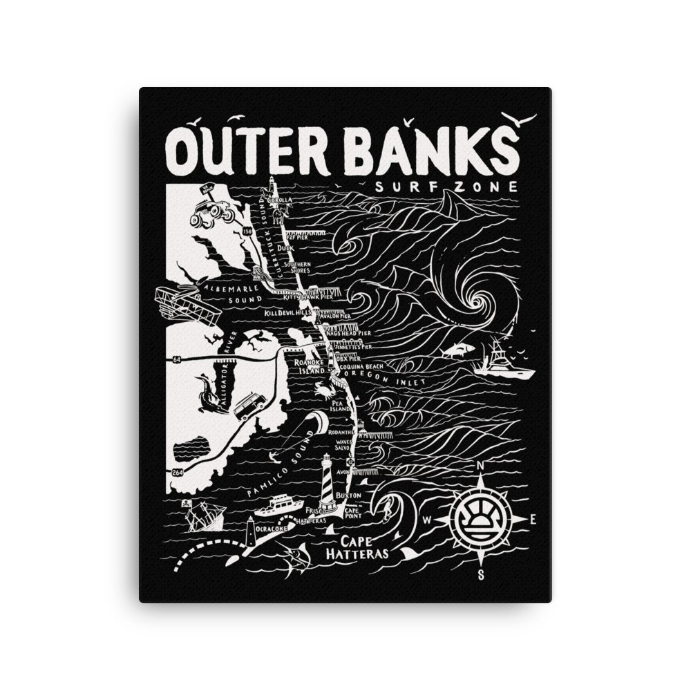 OUTER BANKS Map Canvas
