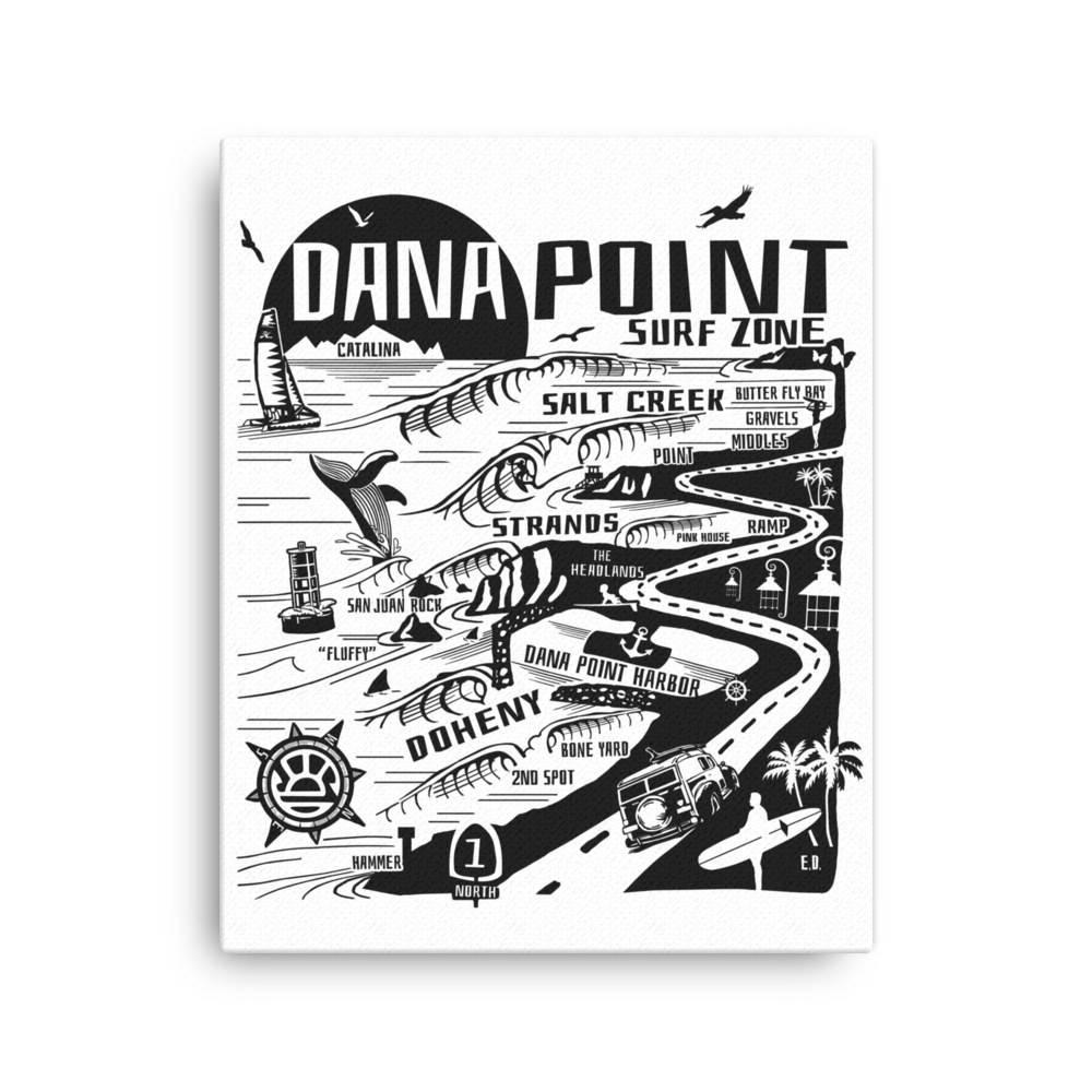 DANA POINT Map Canvas