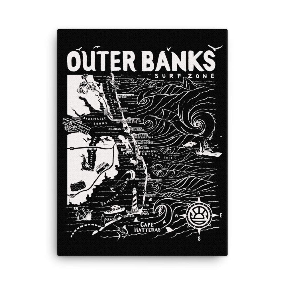 OUTER BANKS Map Canvas