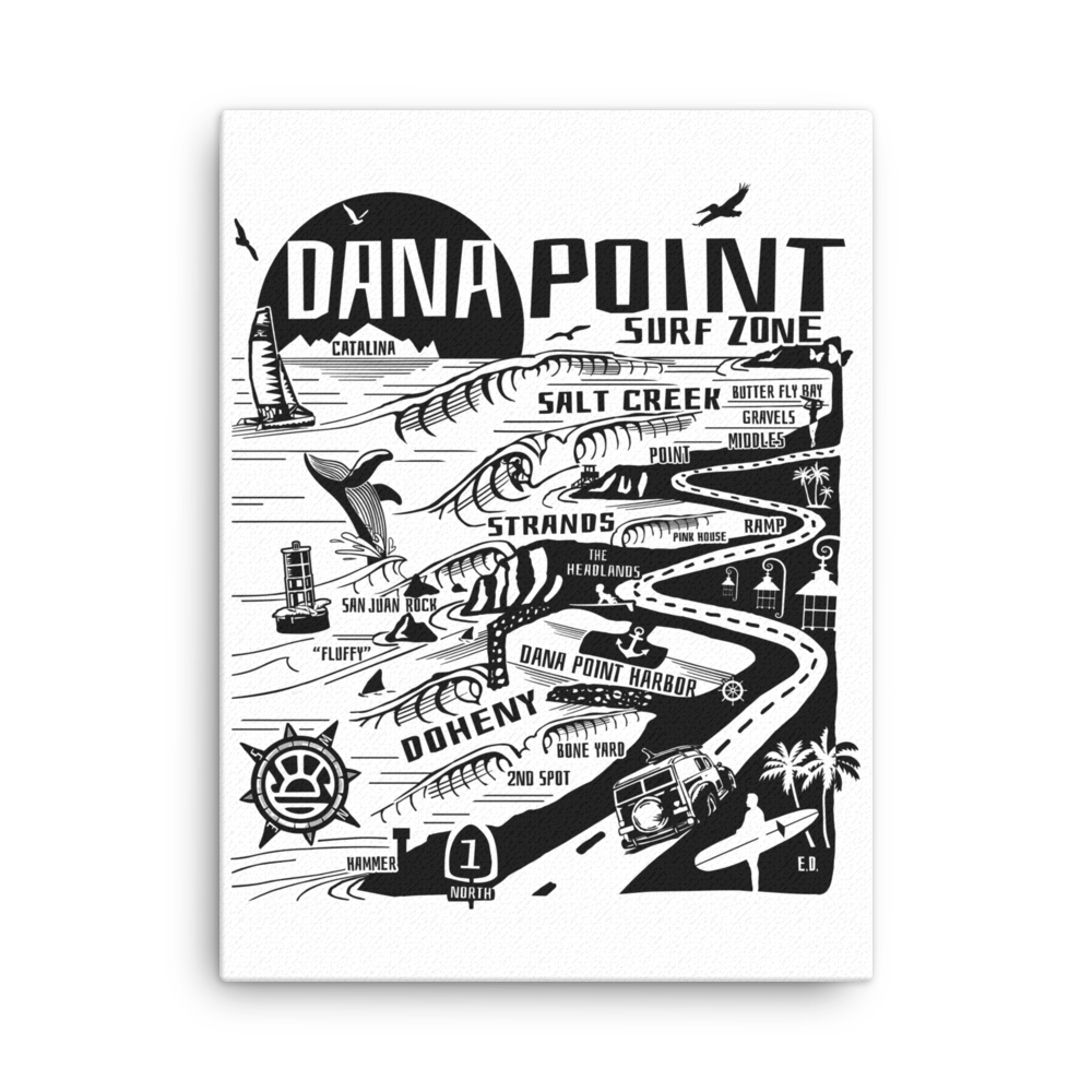 DANA POINT Map Canvas