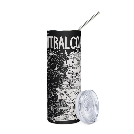 CENTRAL CALIFORNIA Stainless Steel Map Tumbler