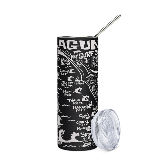 LAGUNA Stainless Steel Map Tumbler