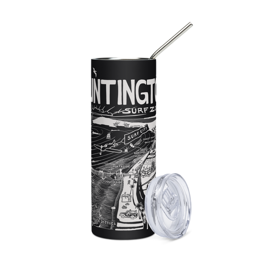 HUNTINGTON Stainless Steel Map Tumbler
