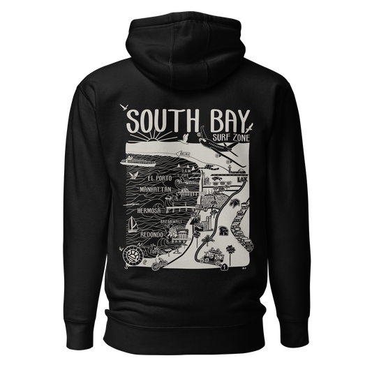 SOUTH BAY Unisex Map Hoodie