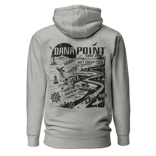DANA POINT Unisex Map Hoodie