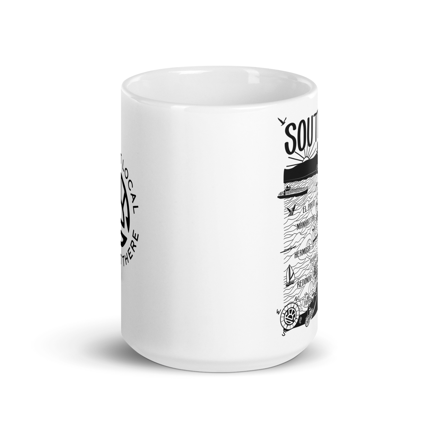 SOUTH BAY Map Mug