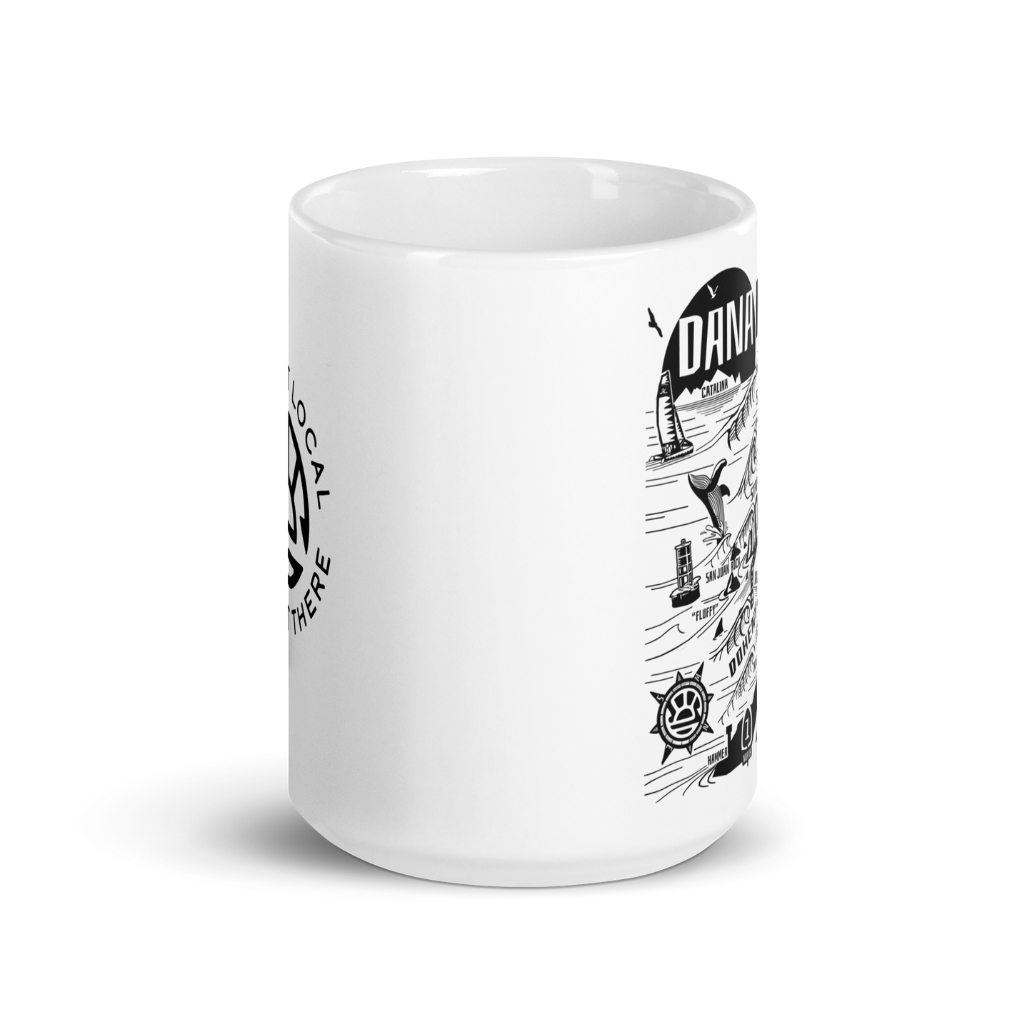 DANA POINT Map Mug