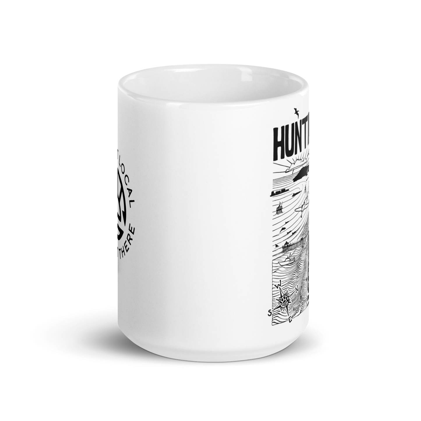 HUNTINGTON Map Mug