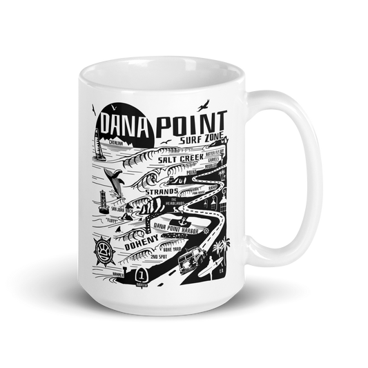 DANA POINT Map Mug