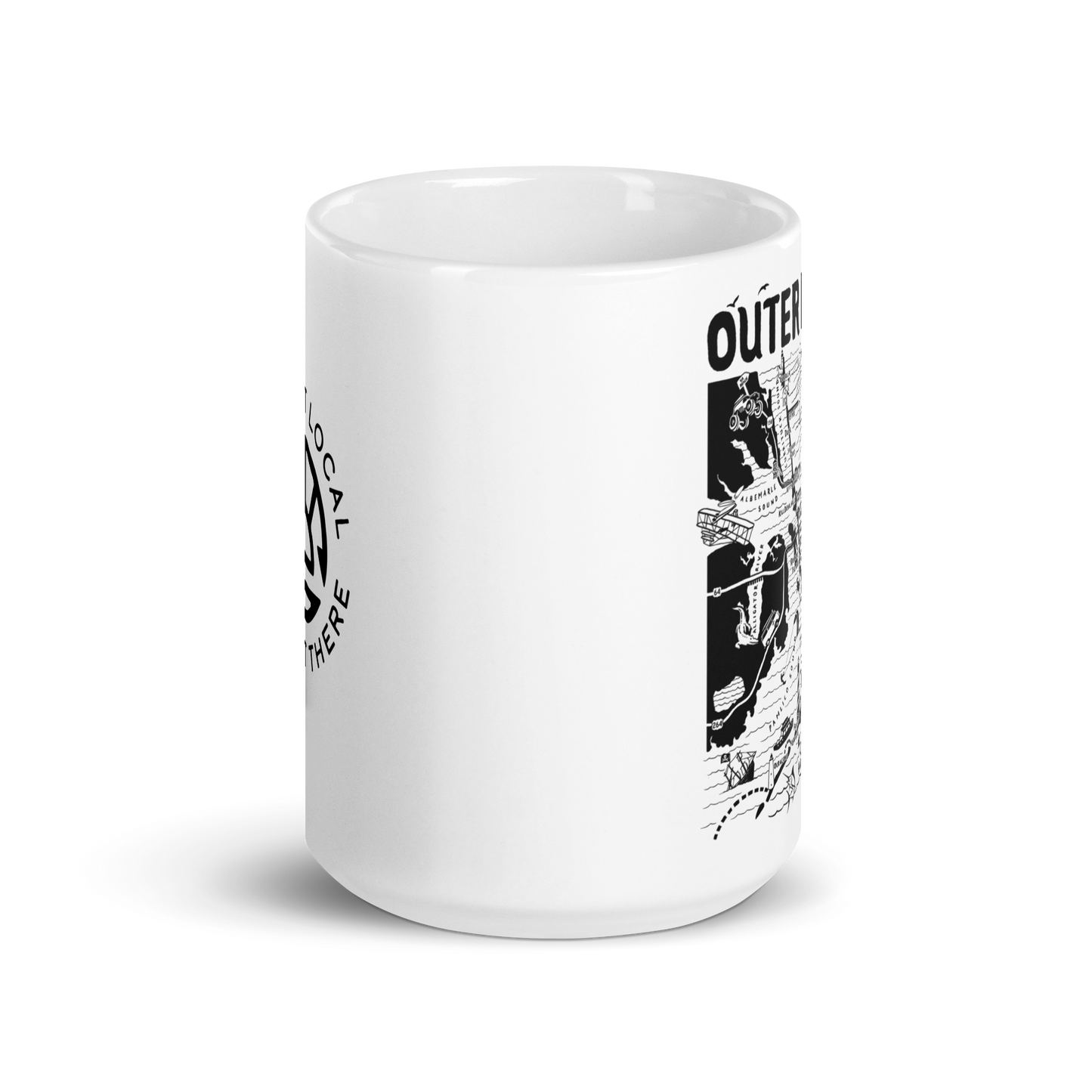 OUTER BANKS Map Mug