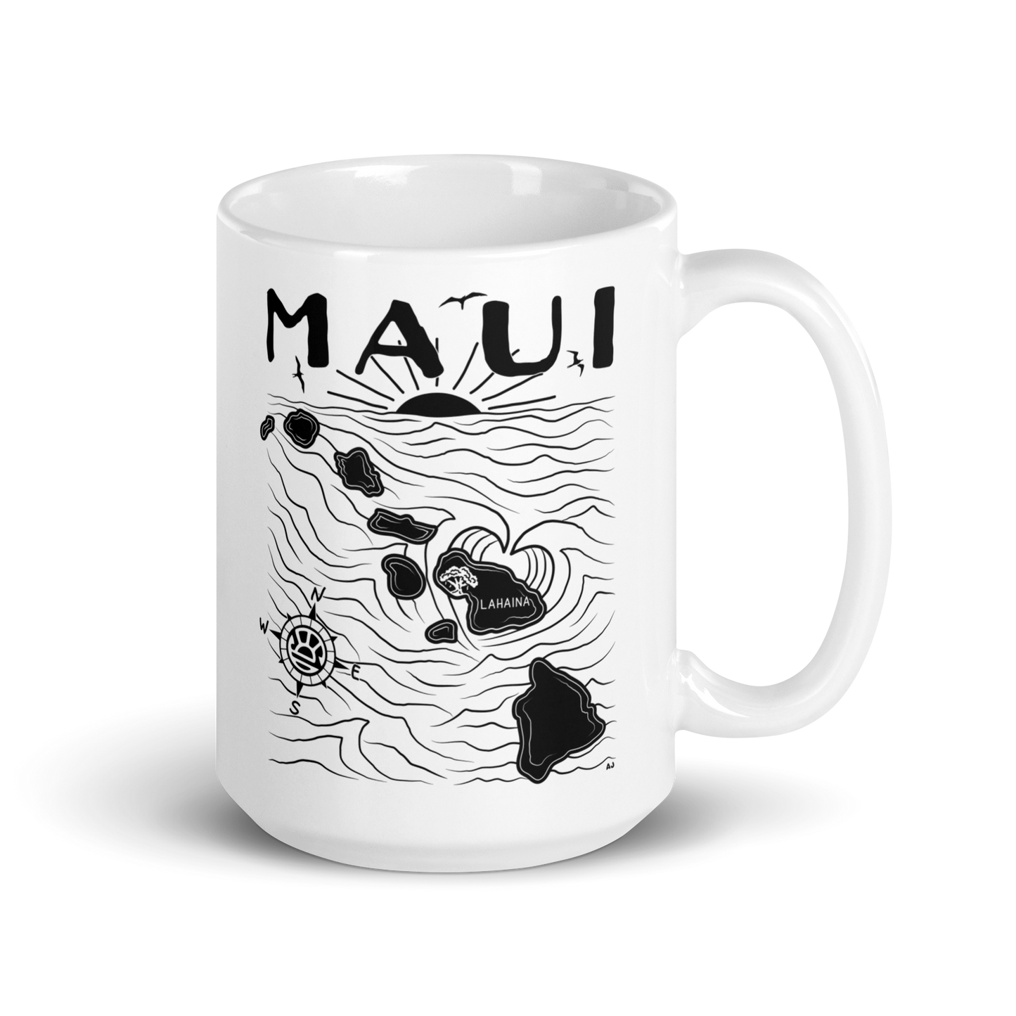 MAUI FUNDRAISER MAP Mug