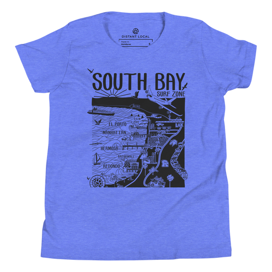 SOUTH BAY Kids Unisex Map T-Shirt