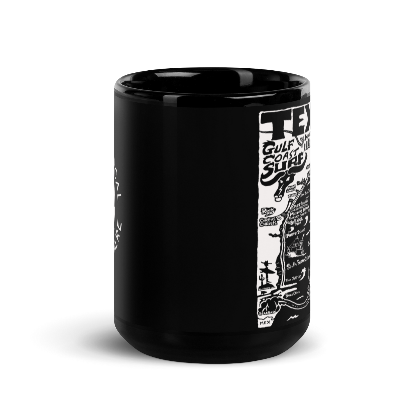 TEXAS Map Mug