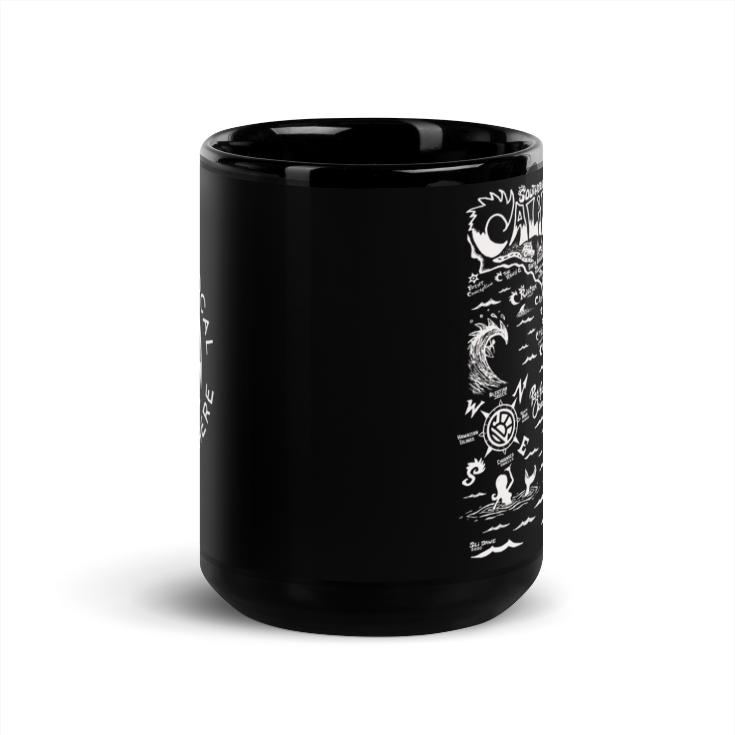 SOCAL Map Mug