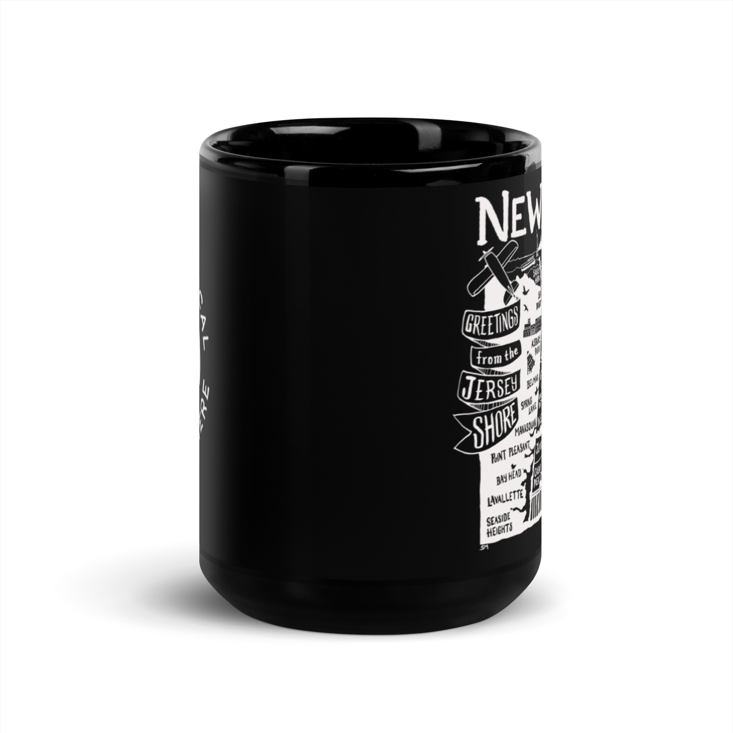NORTH JERSEY Map Mug
