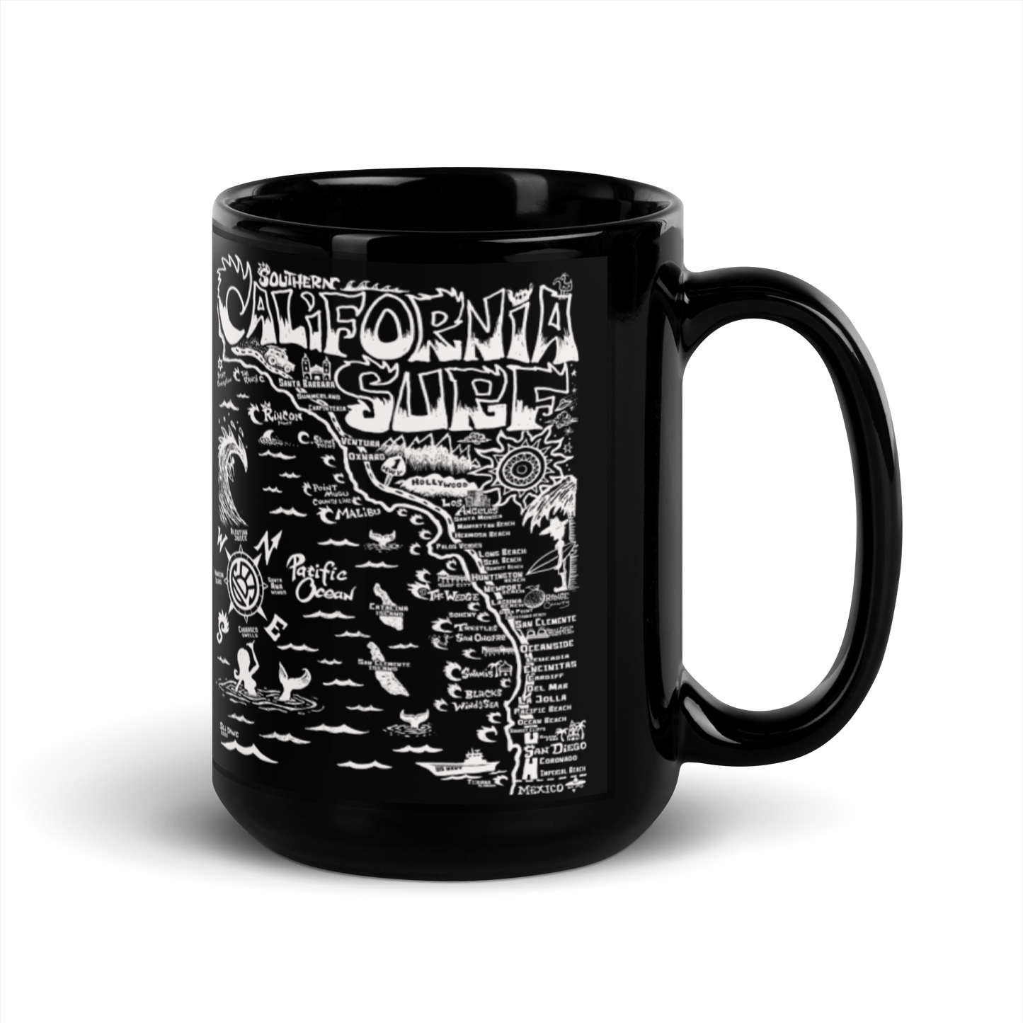 SOCAL Map Mug