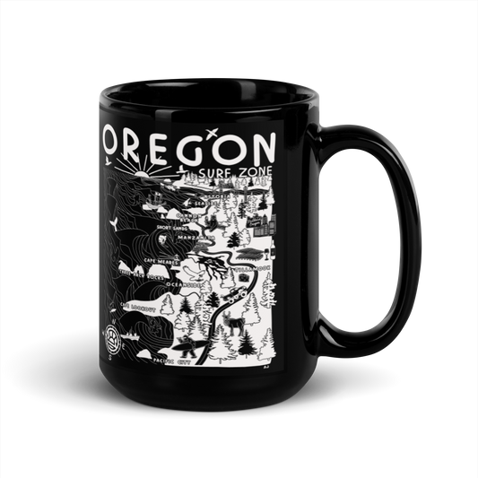 OREGON Map Mug