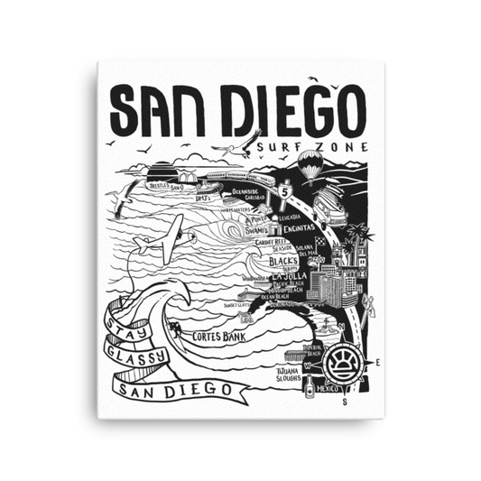 SAN DIEGO Map Canvas