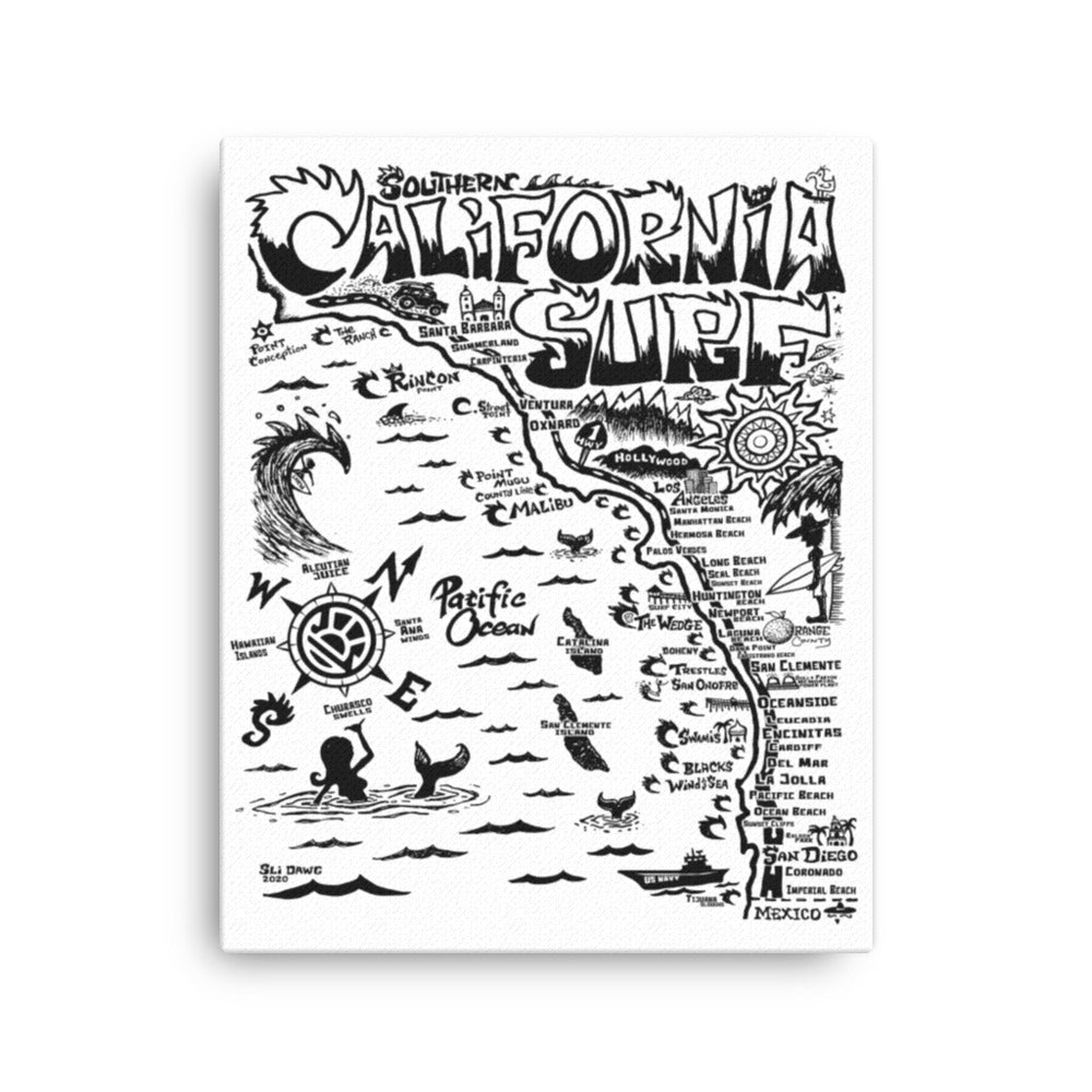 SOCAL Map Canvas