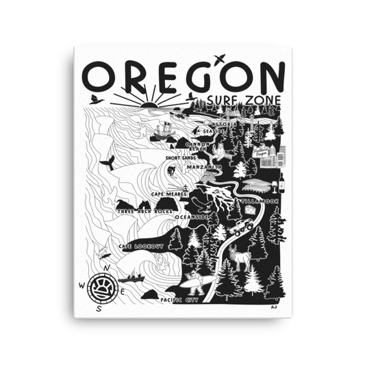 OREGON Map Canvas