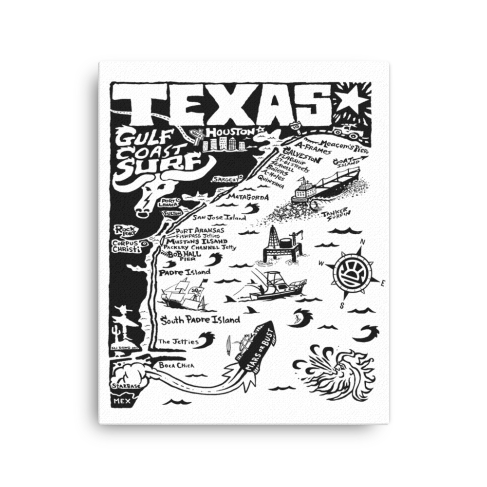 TEXAS Map Canvas