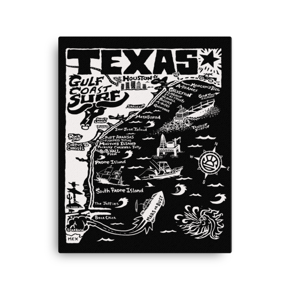 TEXAS Map Canvas