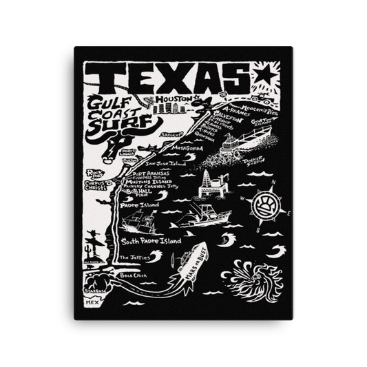 TEXAS Map Canvas