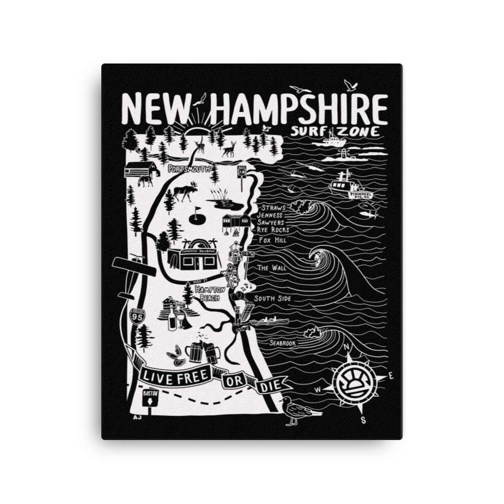 NEW HAMPSHIRE Map Canvas