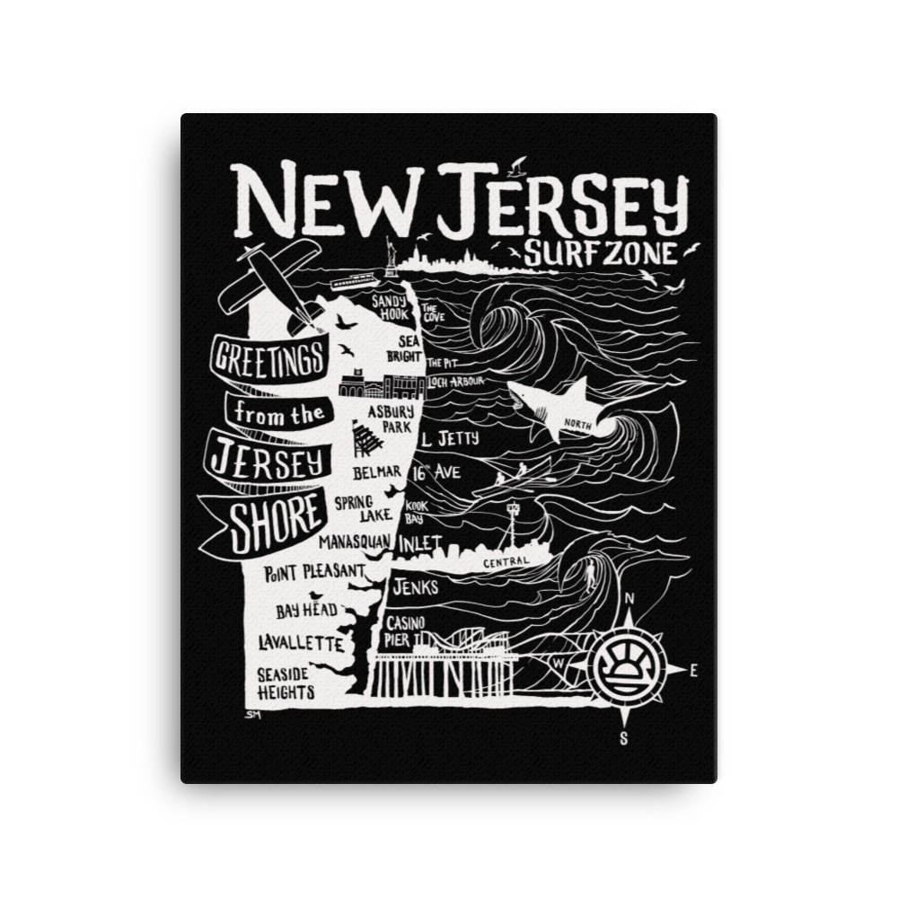 NORTH JERSEY Map Canvas