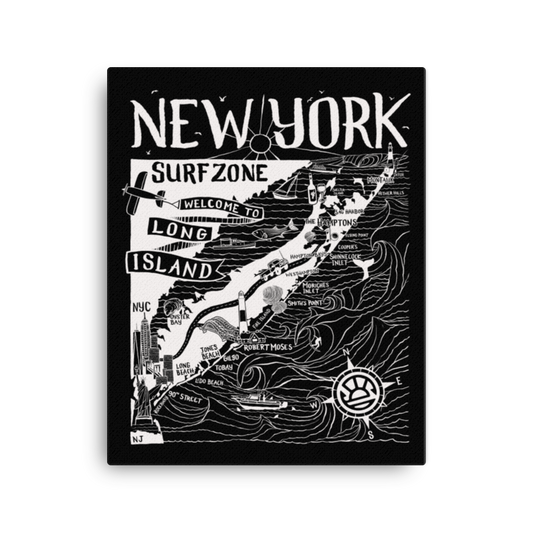 NEW YORK Map Canvas
