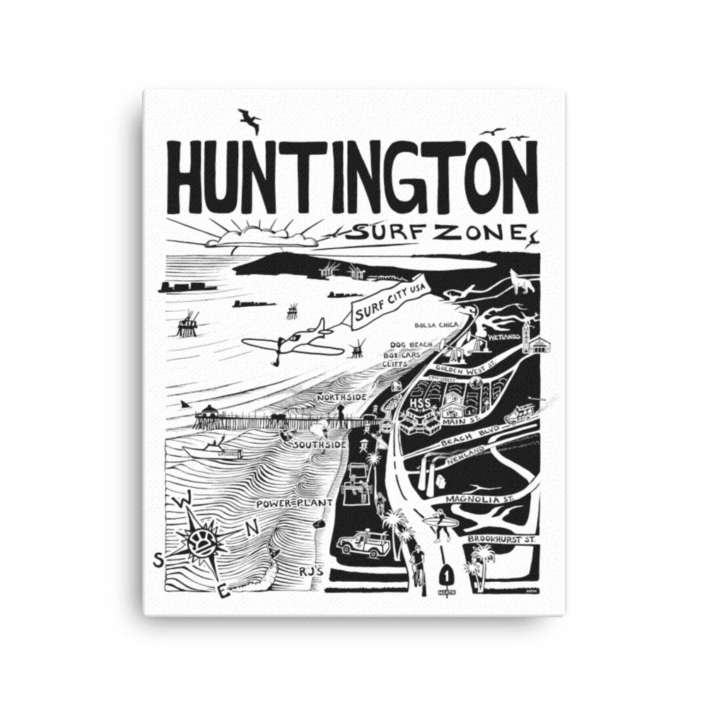 HUNTINGTON Map Canvas