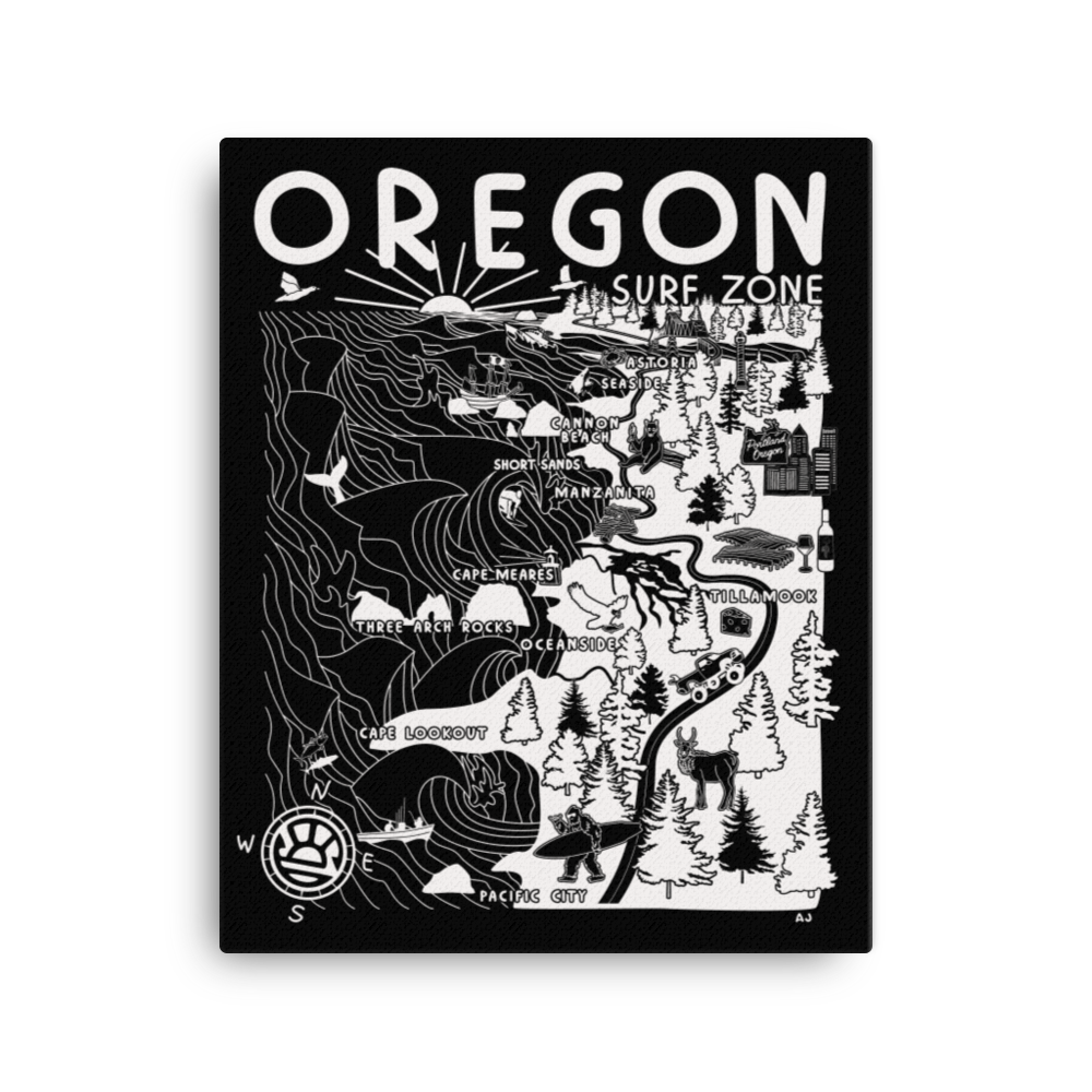 OREGON Map Canvas