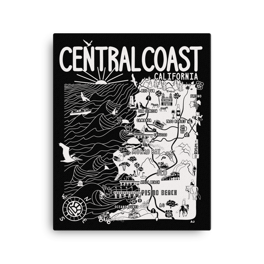 CENTRAL CALIFORNIA Map Canvas