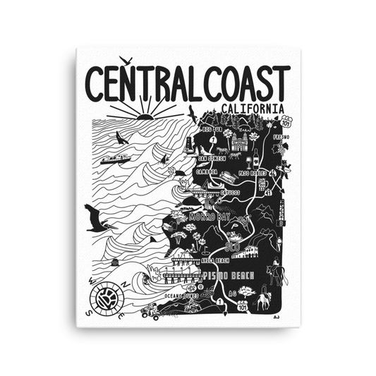 CENTRAL CALIFORNIA Map Canvas