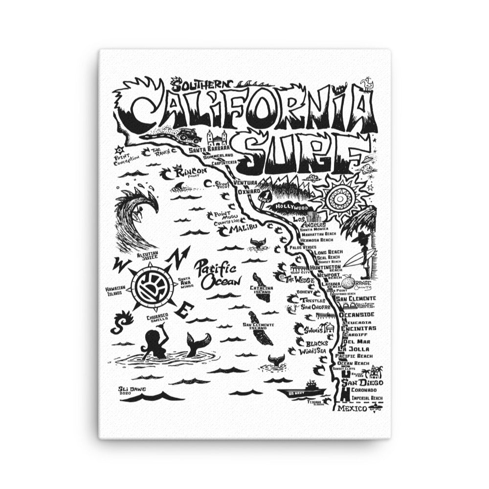 SOCAL Map Canvas