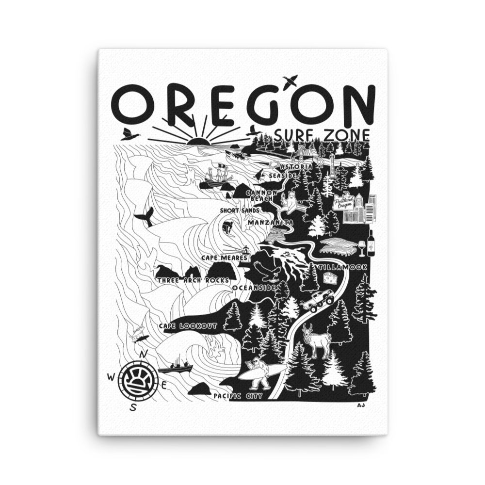 OREGON Map Canvas