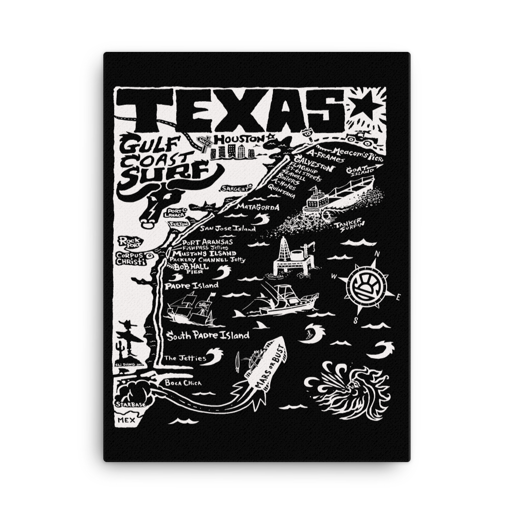 TEXAS Map Canvas