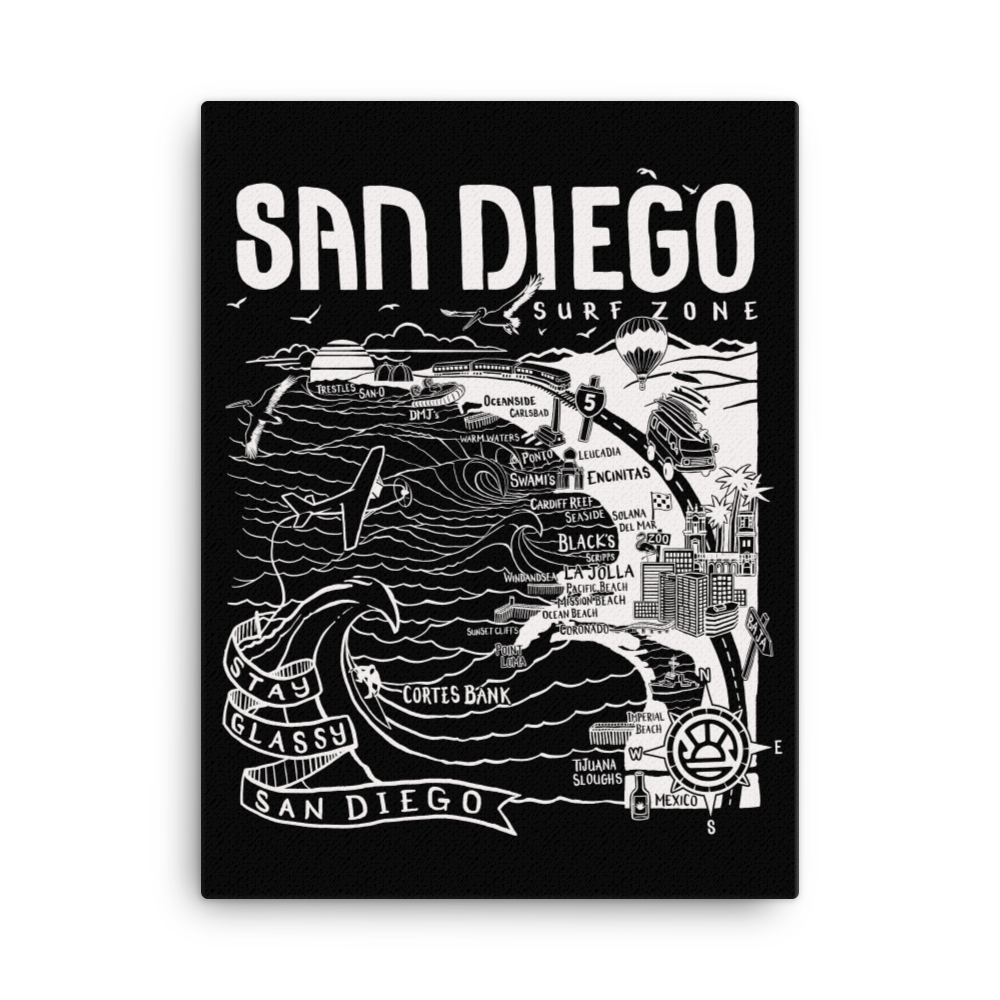 SAN DIEGO Map Canvas
