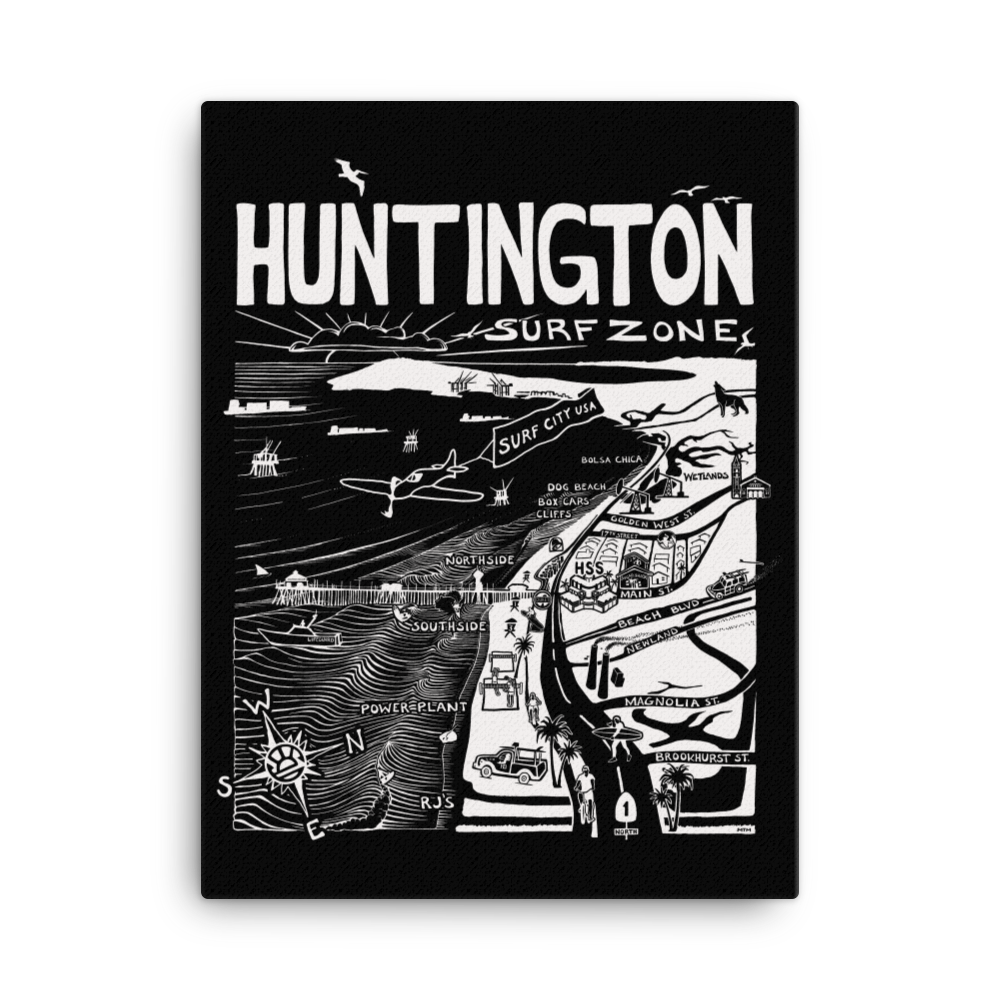 HUNTINGTON Map Canvas