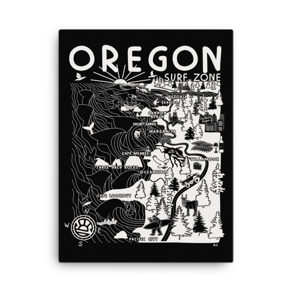 OREGON Map Canvas