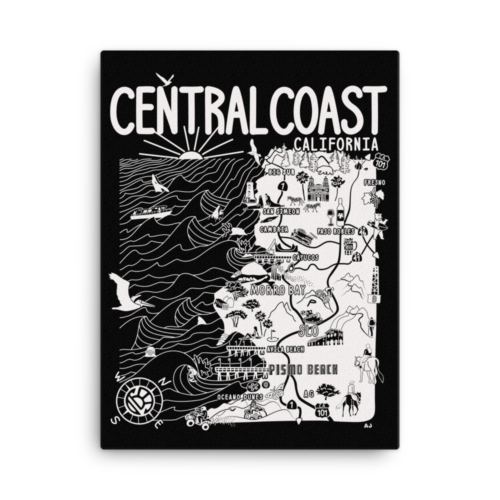 CENTRAL CALIFORNIA Map Canvas