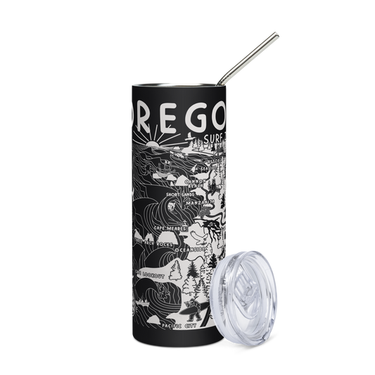 OREGON Stainless Steel Map Tumbler