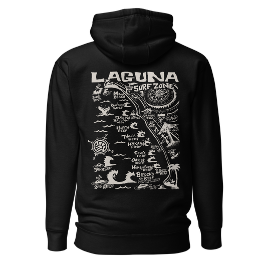 LAGUNA Unisex Map Hoodie